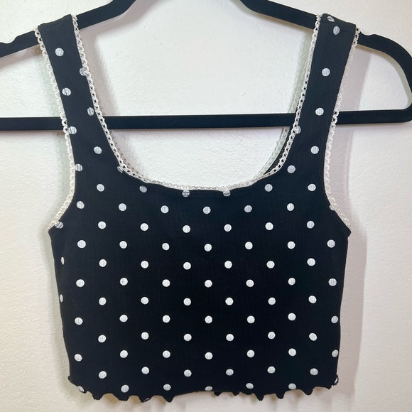 TOPSHOP⚫️DETAILED⚪️CROPPED TOP⚫️ - Picture 6 of 6